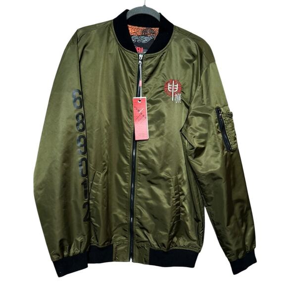 BibiSama Zodiac NEW Bomber Monkey Jacket Size XL 12 Color Embroidery Designs - Picture 4 of 14